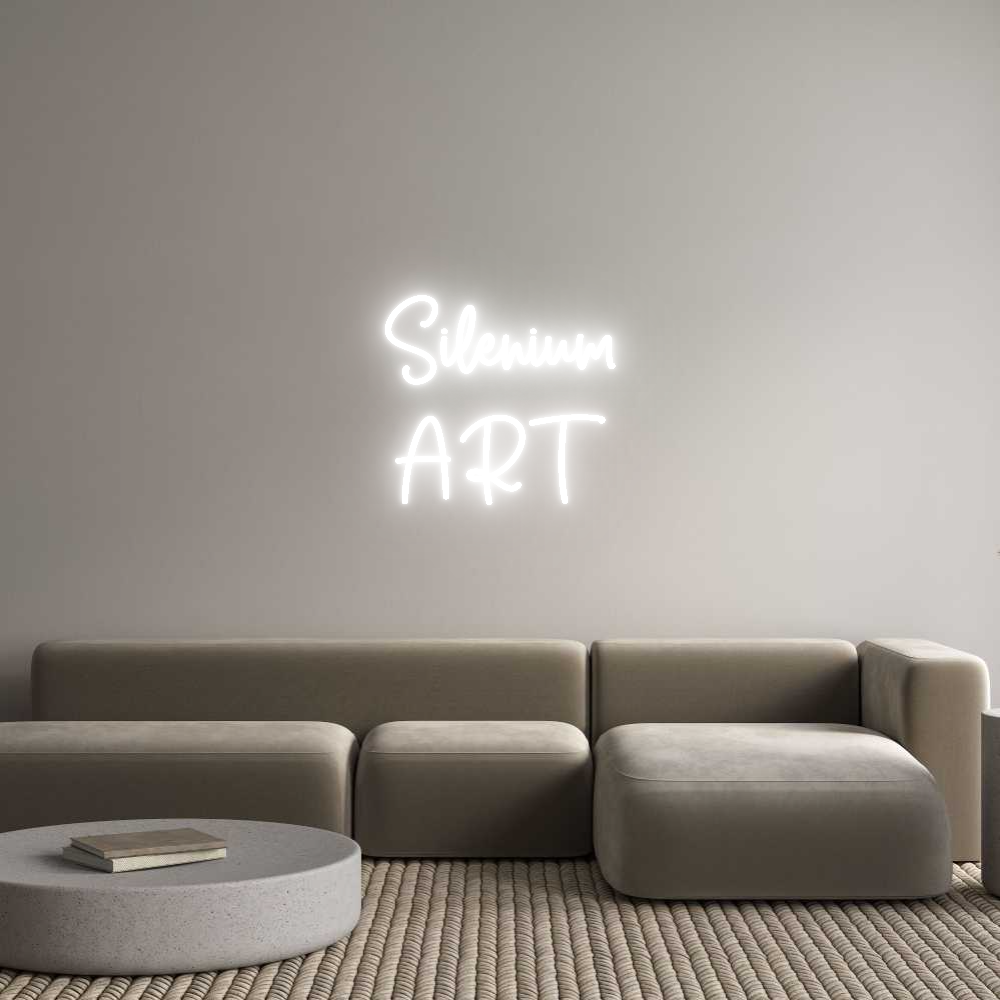 Custom Neon Sign Online Editor Silenium
ART