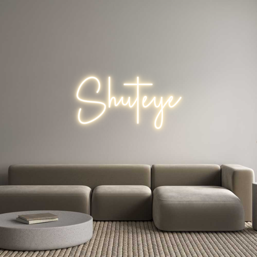 Custom Neon Sign Online Editor Shuteye