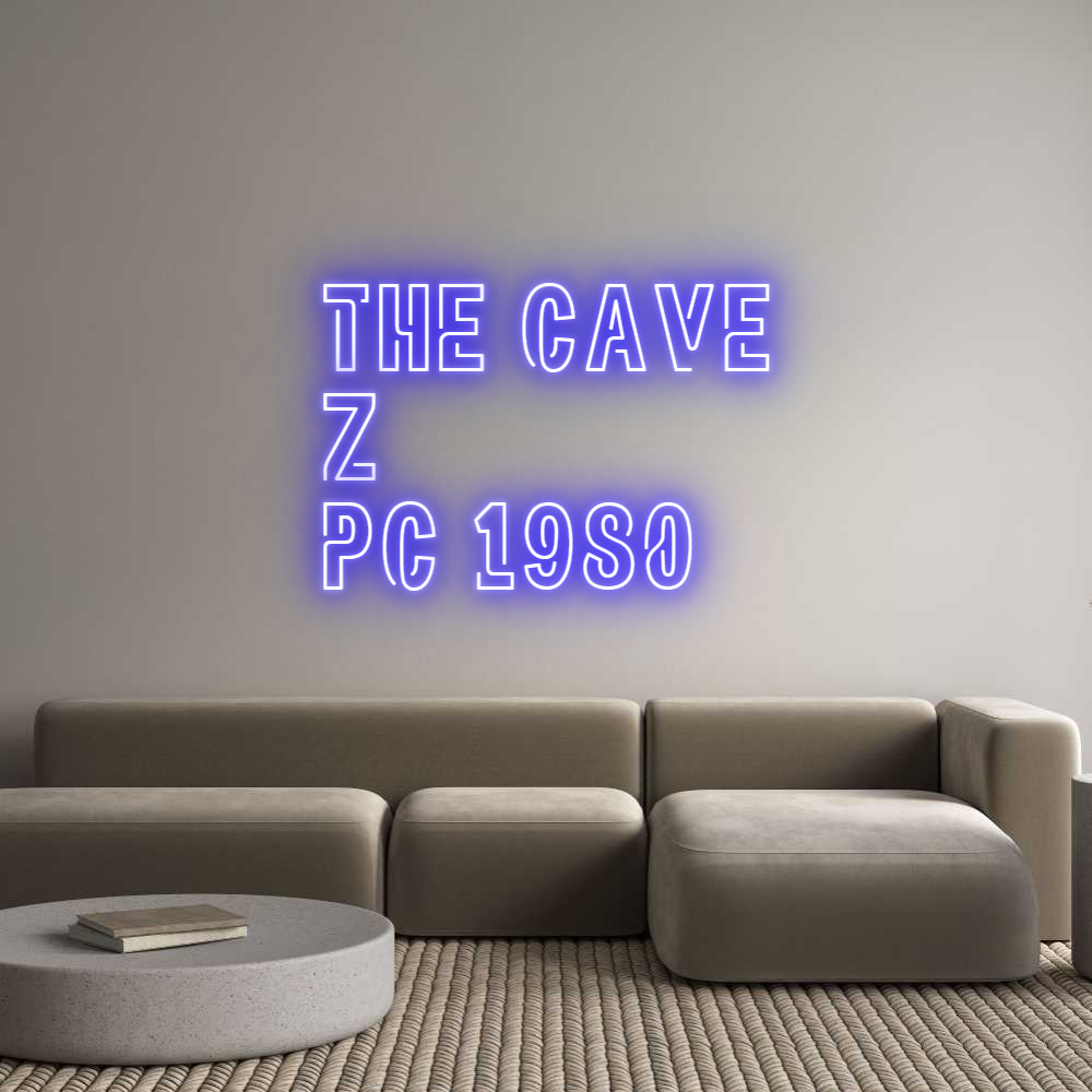 Custom Neon Sign Online Editor THE CAVE
z
...