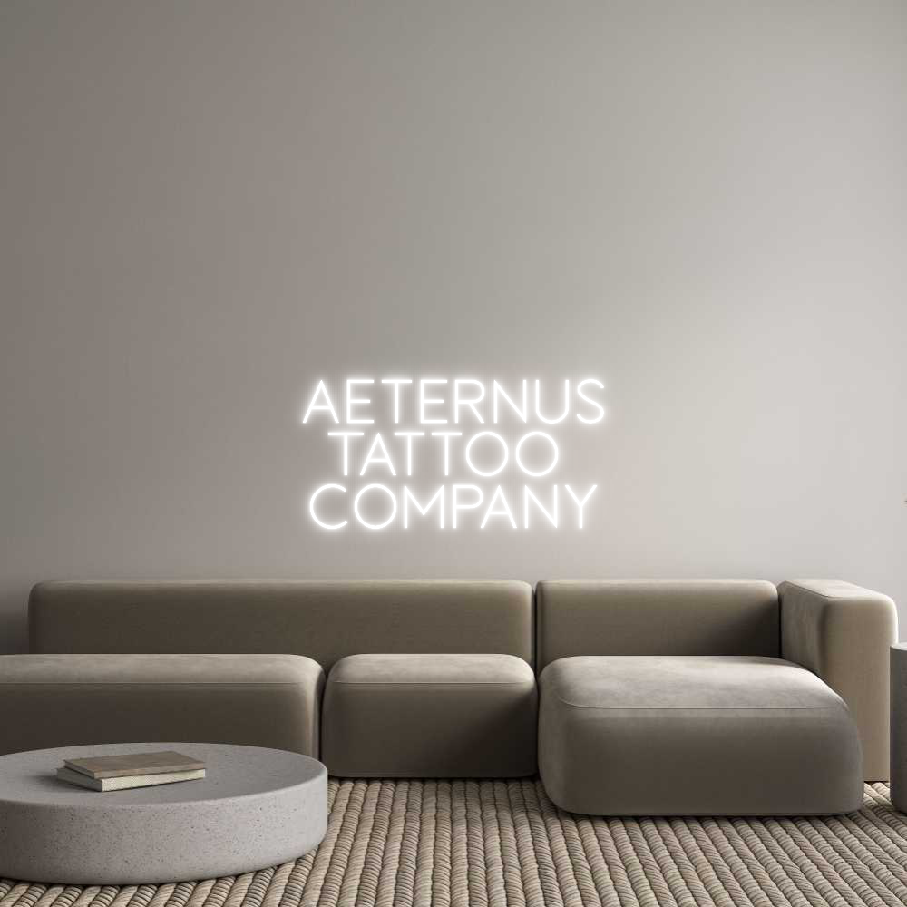 Custom Back Lit Neon Sign Online Editor Aeternus
Tat...