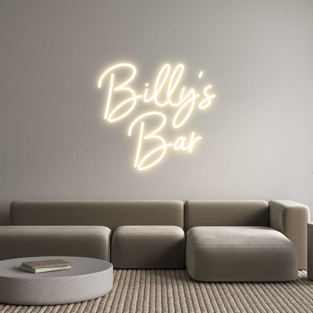 Custom Neon Sign Online Editor Billy's 
   ...