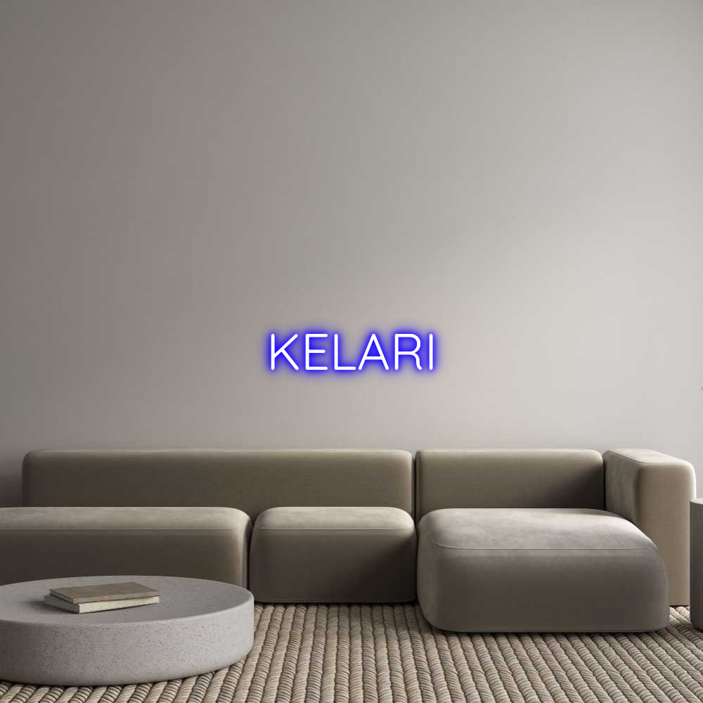 Custom Neon Sign Online Editor KELARI