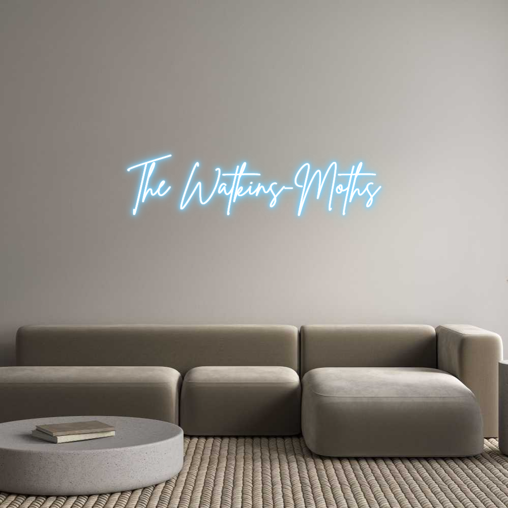 Custom Neon Sign Online Editor The Watkins-M...