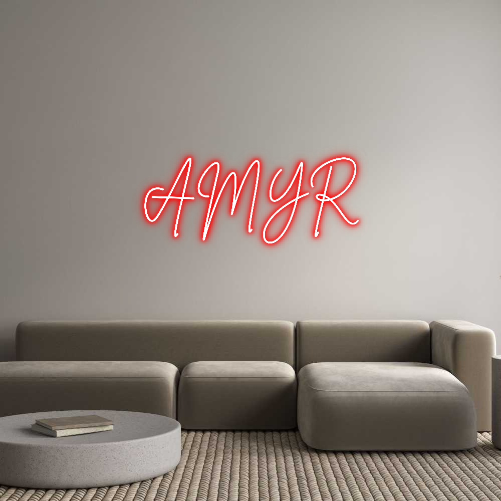 Custom Neon Sign Online Editor AMYR