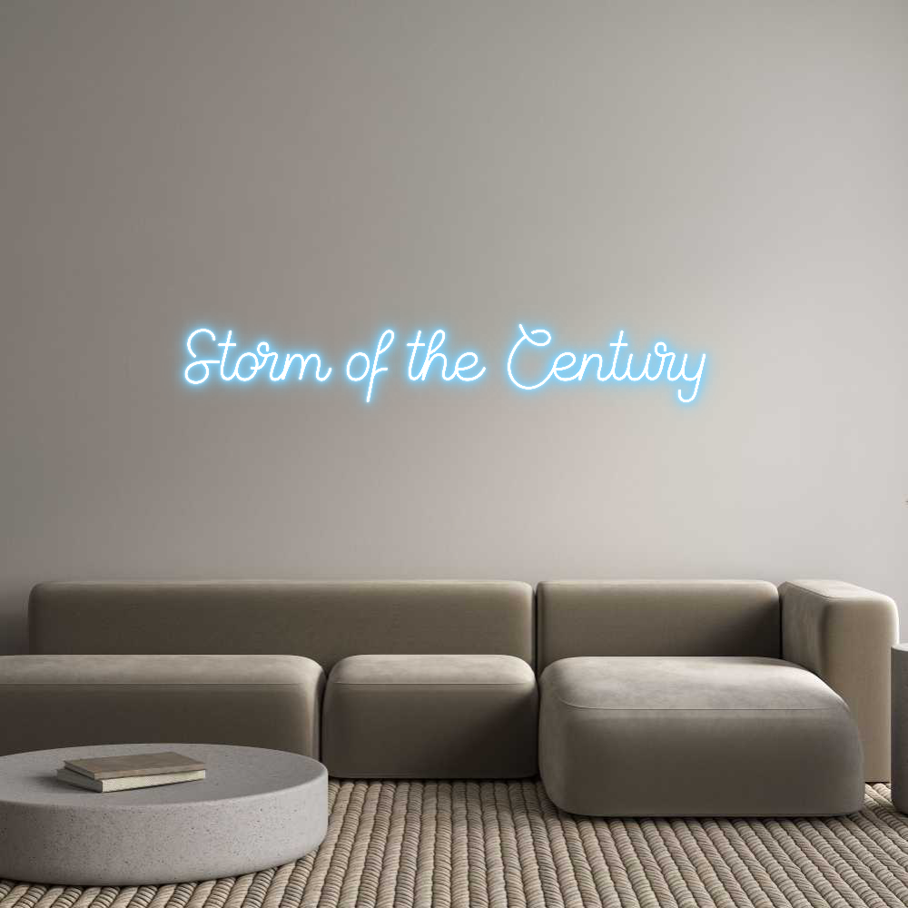 Custom Neon Sign Online Editor Storm of the ...