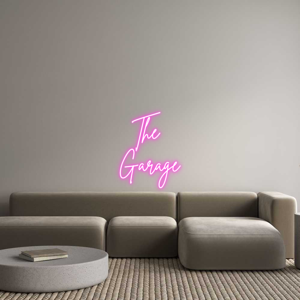 Custom Neon Sign Online Editor The 
Garage