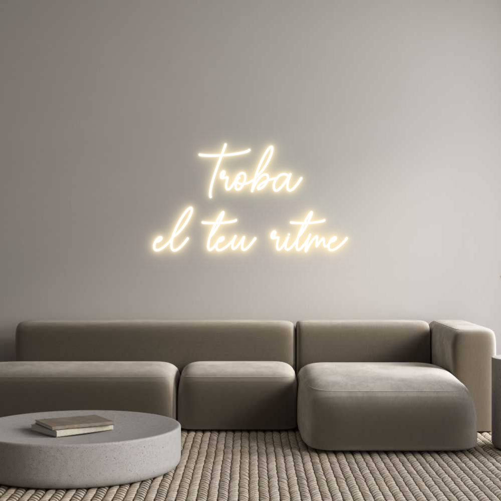 Custom Neon Sign Online Editor Troba
el teu...