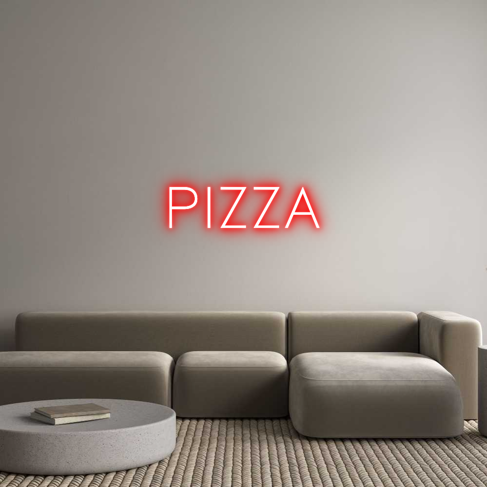 Custom Neon Sign Online Editor Pizza