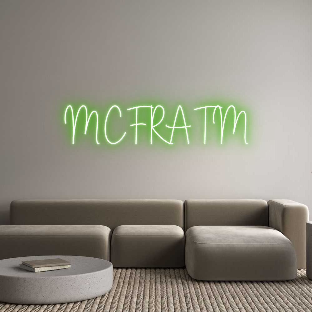 Custom Neon Sign Online Editor MCFRATM