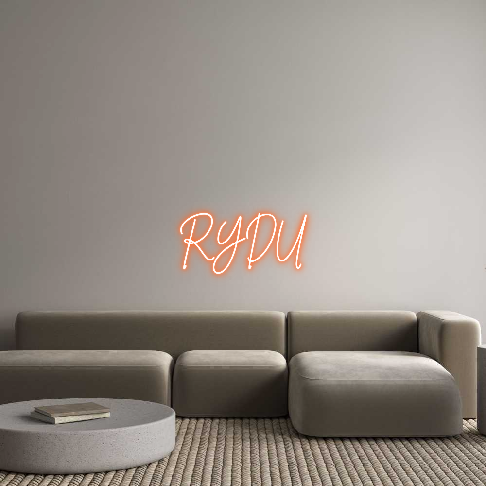 Custom Neon Sign Online Editor RYDU