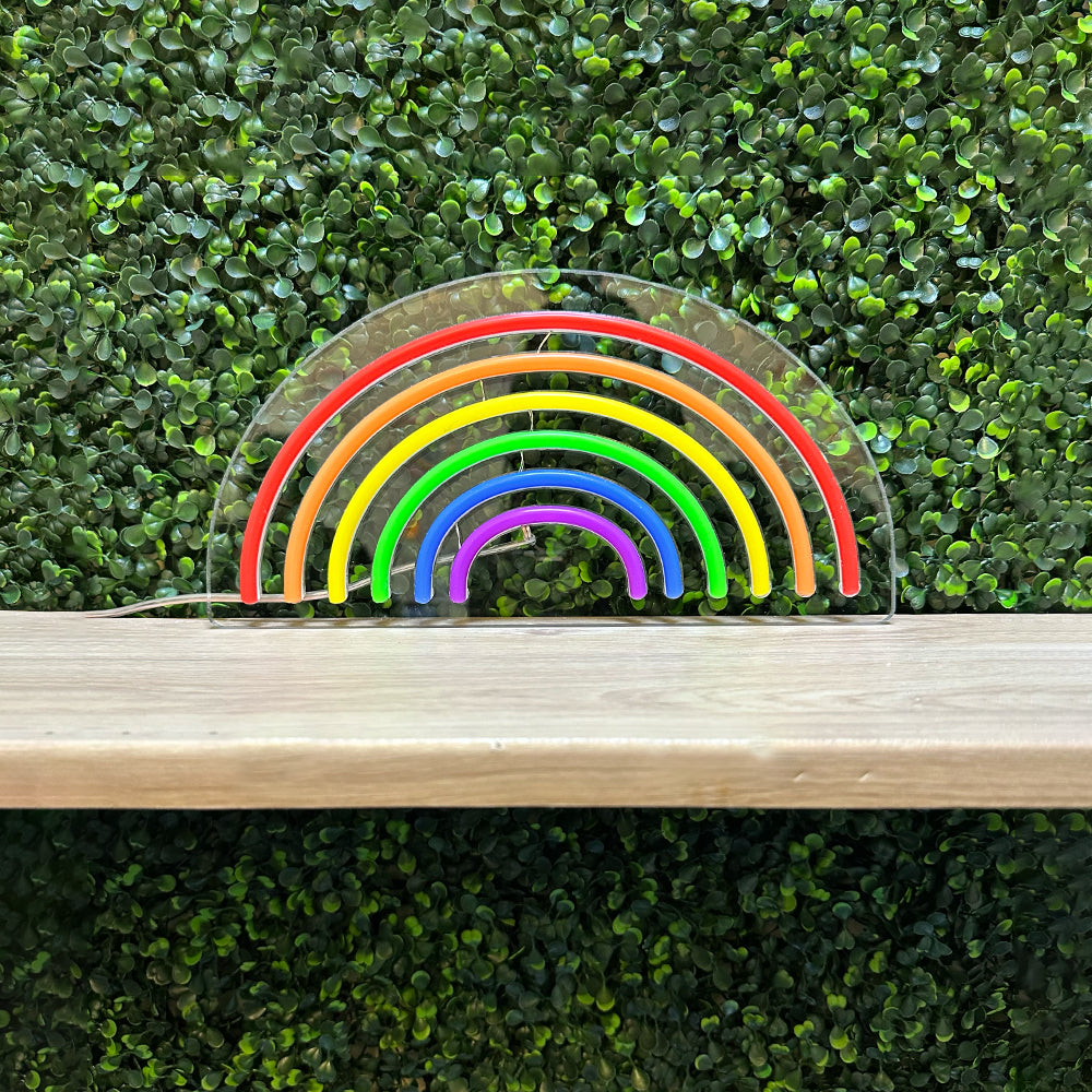 Sinal de néon LED Rainbow RS