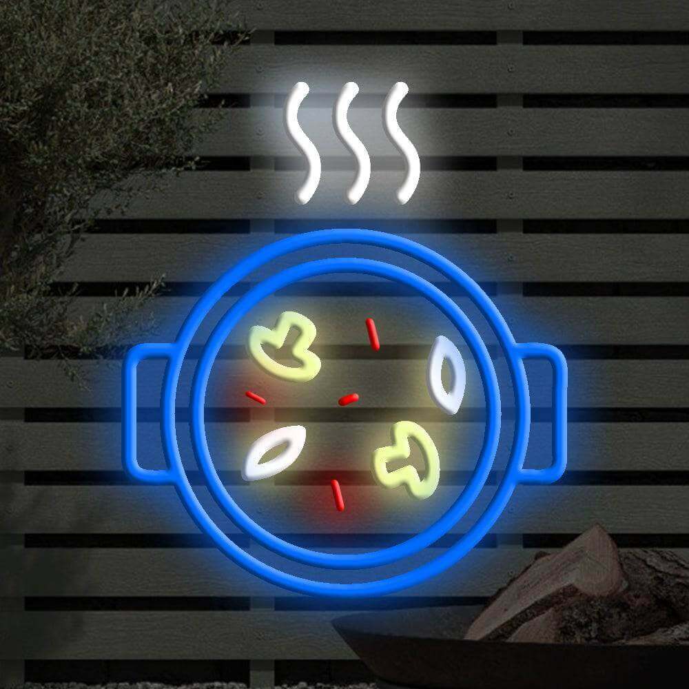 Cooking Pot LED Neon Sign - Planet Neon