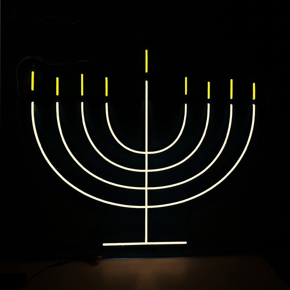Hannukah LED Neon Sign - Made in London Decoration Neon Signs - Planet Neon