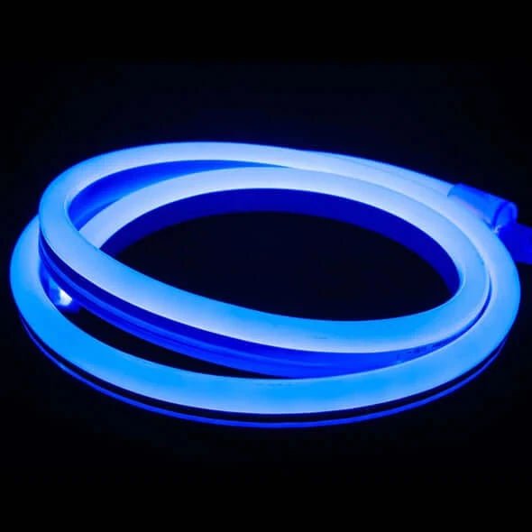 I LumoS 8 X 16mm BLUE Flexible IP65 Waterproof Dimmable Neon LED Strip Light 220 – 240V 9W/m - Planet Neon