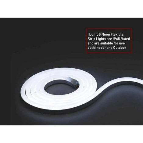 I LumoS 8 X 16mm WARM WHITE Flexible IP65 Waterproof Dimmable Neon LED Strip Light 220 – 240V 9W/m - Planet Neon