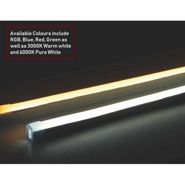 I LumoS 8x16mm RED Flexible IP65 Dimmable Double Sided LED Neon Strip Light 220 – 240V 9W/m - Planet Neon
