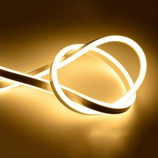 I LumoS 8x16mm WARM WHITE Flexible IP65 Dimmable Double Sided LED Neon Strip Light 220 – 240V 9W/m - Planet Neon