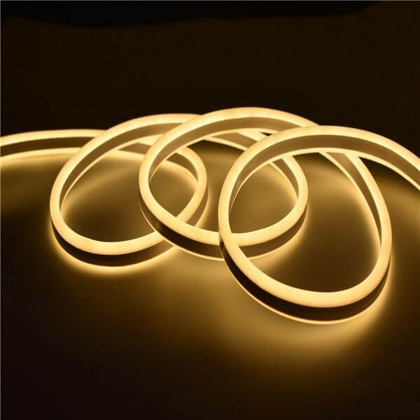 I LumoS 8x16mm WARM WHITE Flexible IP65 Dimmable Double Sided LED Neon Strip Light 220 – 240V 9W/m - Planet Neon