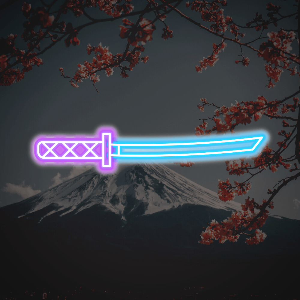 Katana LED Neon Sign - Planet Neon