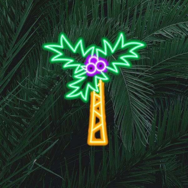 Palm Tree LED Neon Sign - Planet Neon