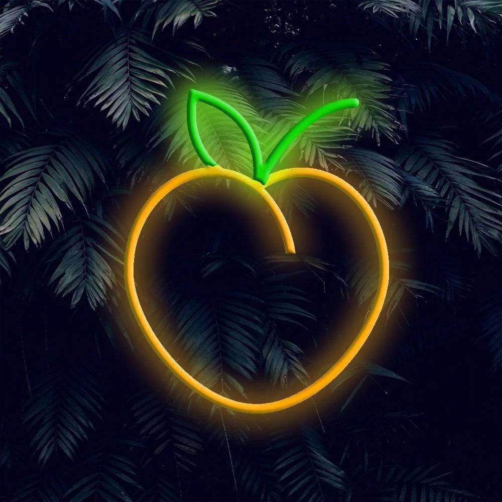 Peach LED Neon Sign - Planet Neon
