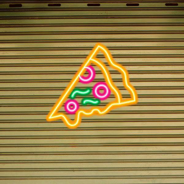 Pizza LED Neon Sign - Made in London Food Restaurants Neon Signs - Planet Neon