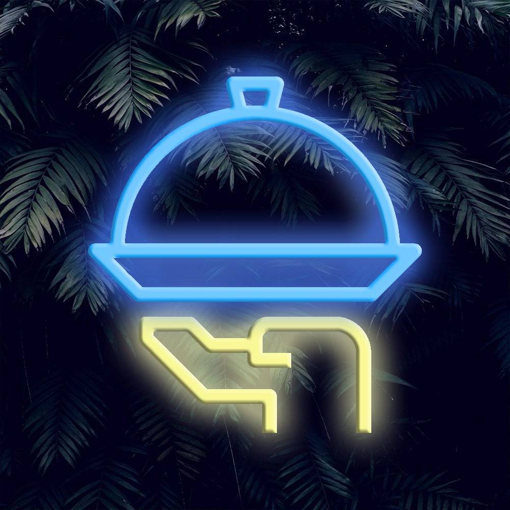 Serving Tray LED Neon Sign - Planet Neon