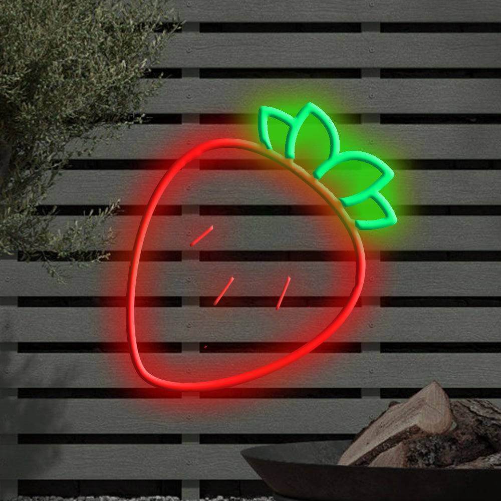 Strawberry LED Neon Sign - Planet Neon